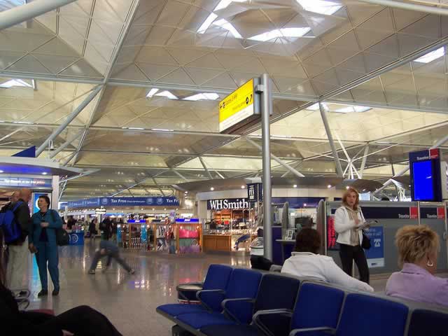 Shops at Stanstead Airport Departures