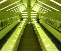Metro Central Station Escalator