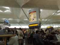 A bar in Stansted Airport