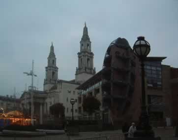 Twin Towers of Leeds Civic Hall