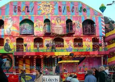 The Crazy Circus fun house