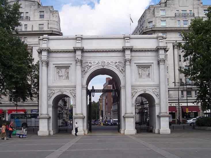 Marble Arch looking North