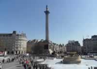 Trafalgar Square and Nelsons Column