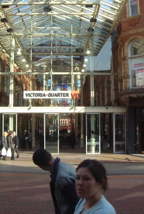 Victoria Quarter Briggate Entrance