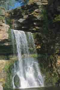 Thornton force, one of the waterfalls on this walk