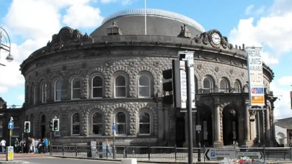 Leeds Corn exchange Facade