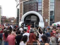 Crowds & DJ Stand