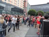 Dancing at Brewery Wharf